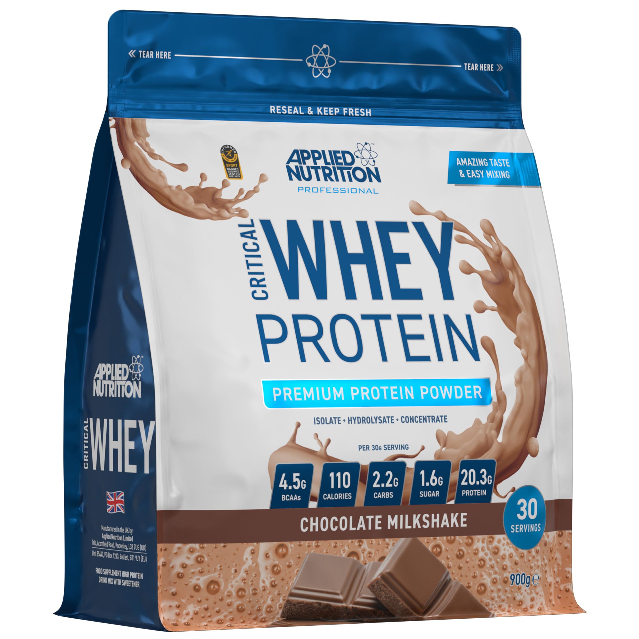 Critical Whey Protein 900g