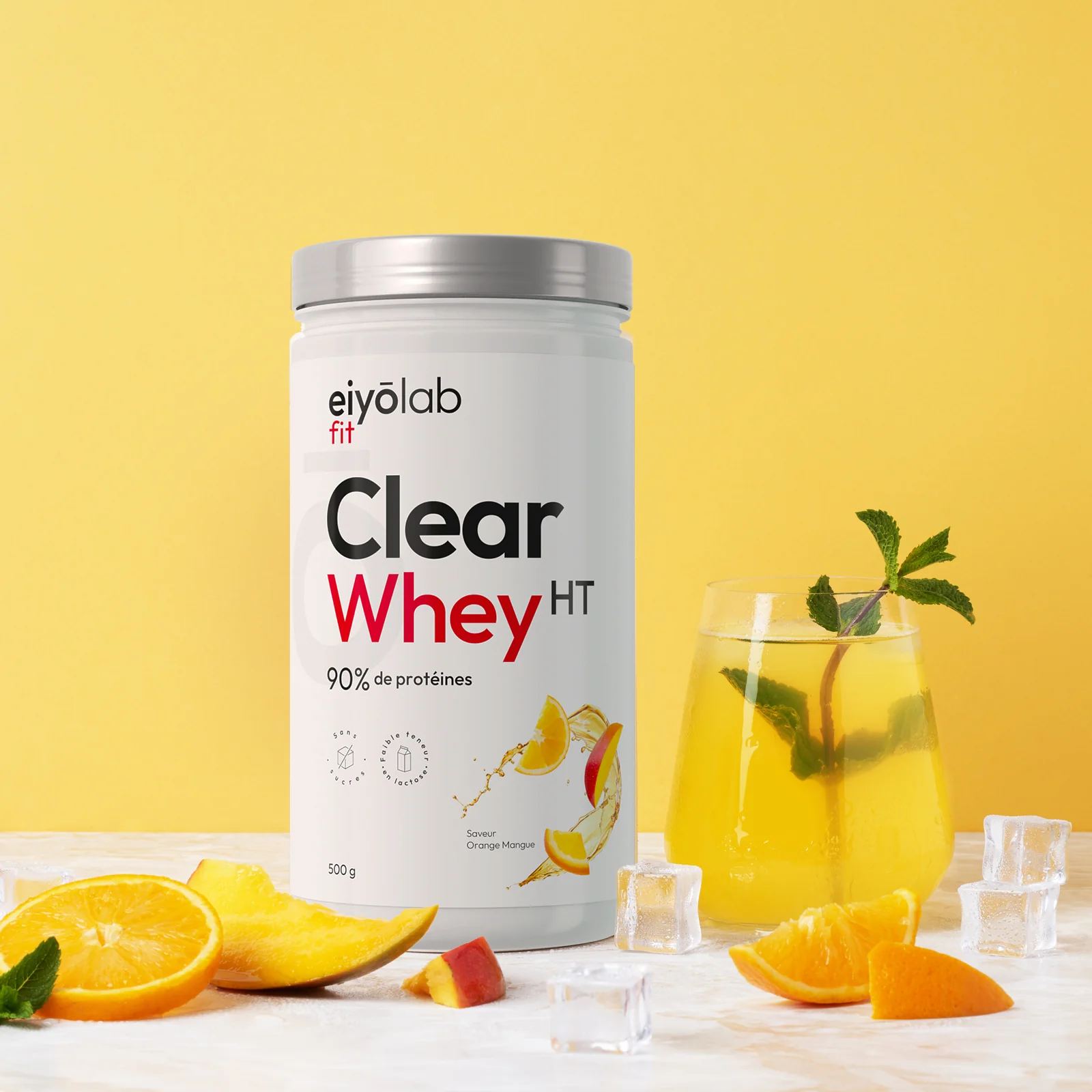 Clear Whey Protein 875g – Protéine Légère et Rafraîchissante