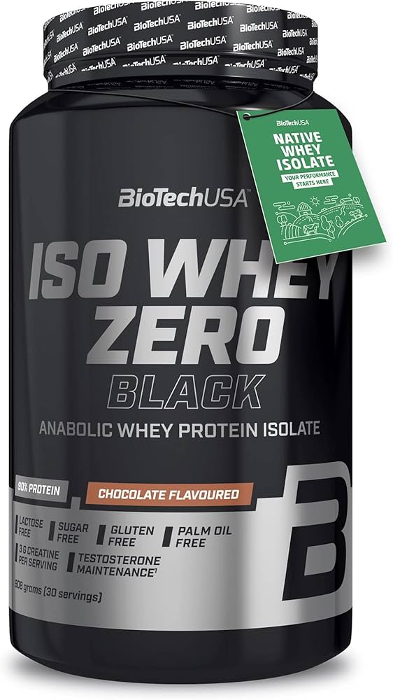 Iso Whey Zero Black – Isolate Premium Renforcée (908g / 1816g)
