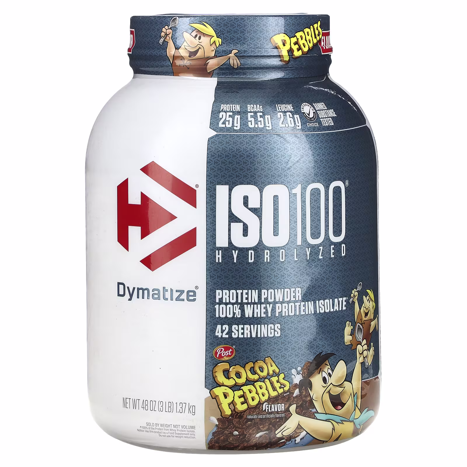 ISO 100 – Protéine Hydrolysée Ultra Rapide (610g / 1,37kg)