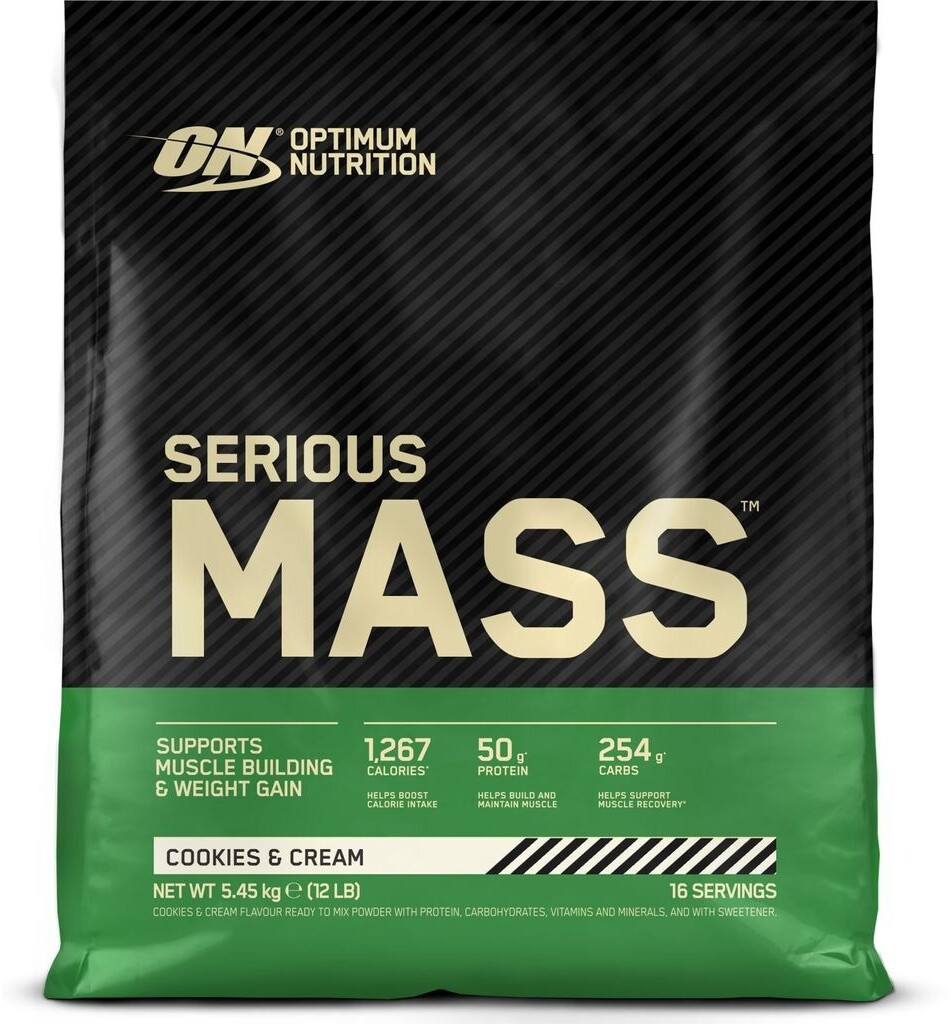 Serious Mass 5,45kg – Gainer Ultra Calorique